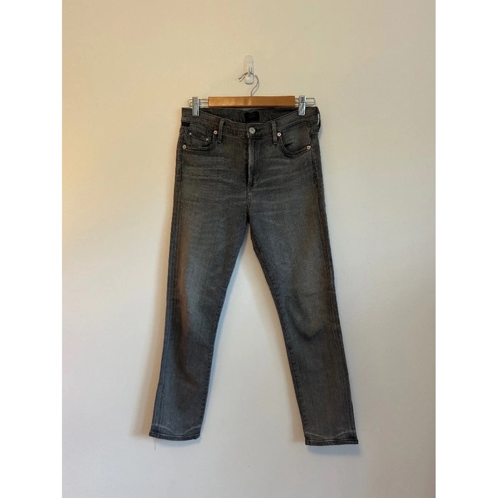 Citizens of Humanity Rocket Crop Mid Rise Skinny Gray Jeans 1487B-1148 Womens 27